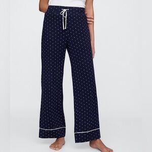 Victoria's Secret Satin Polka Dot Tie Waist Pajama Bottoms/Pants Women's XXL